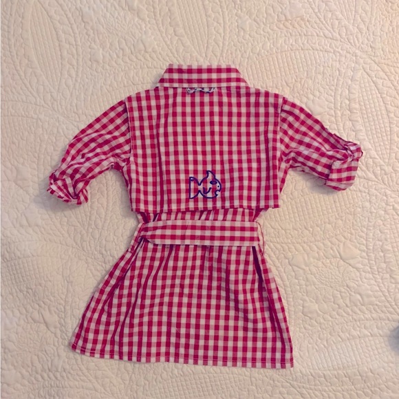 ⭐️ 🐟 PRODOH Kids - Red Gingham Dress - ( Size 12 months ) - Picture 2 of 2